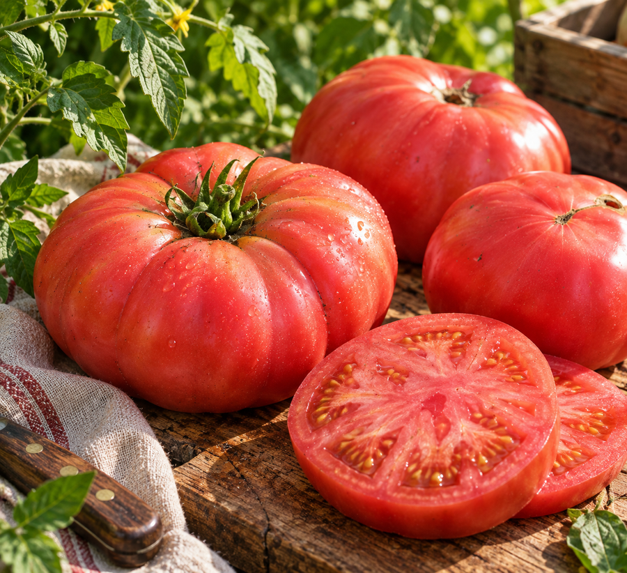 Pink Ponderosa Tomato