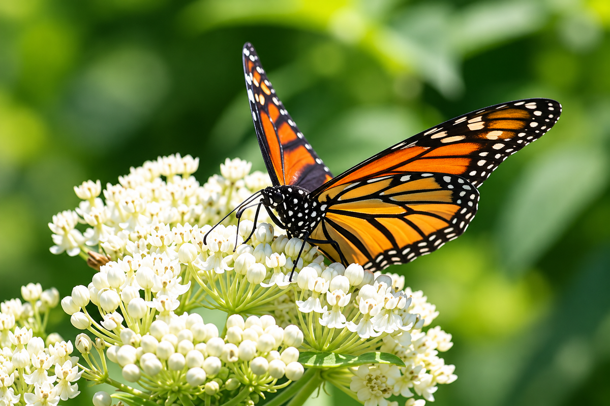 White Ice Swamp Milkweed