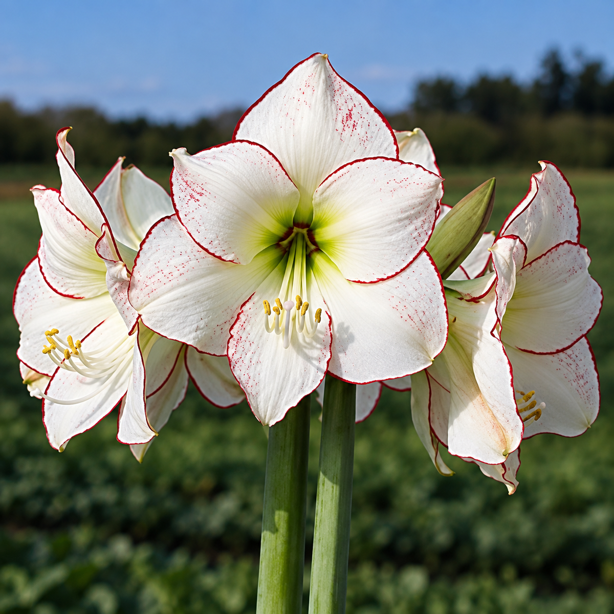 Picasso White Amaryllis